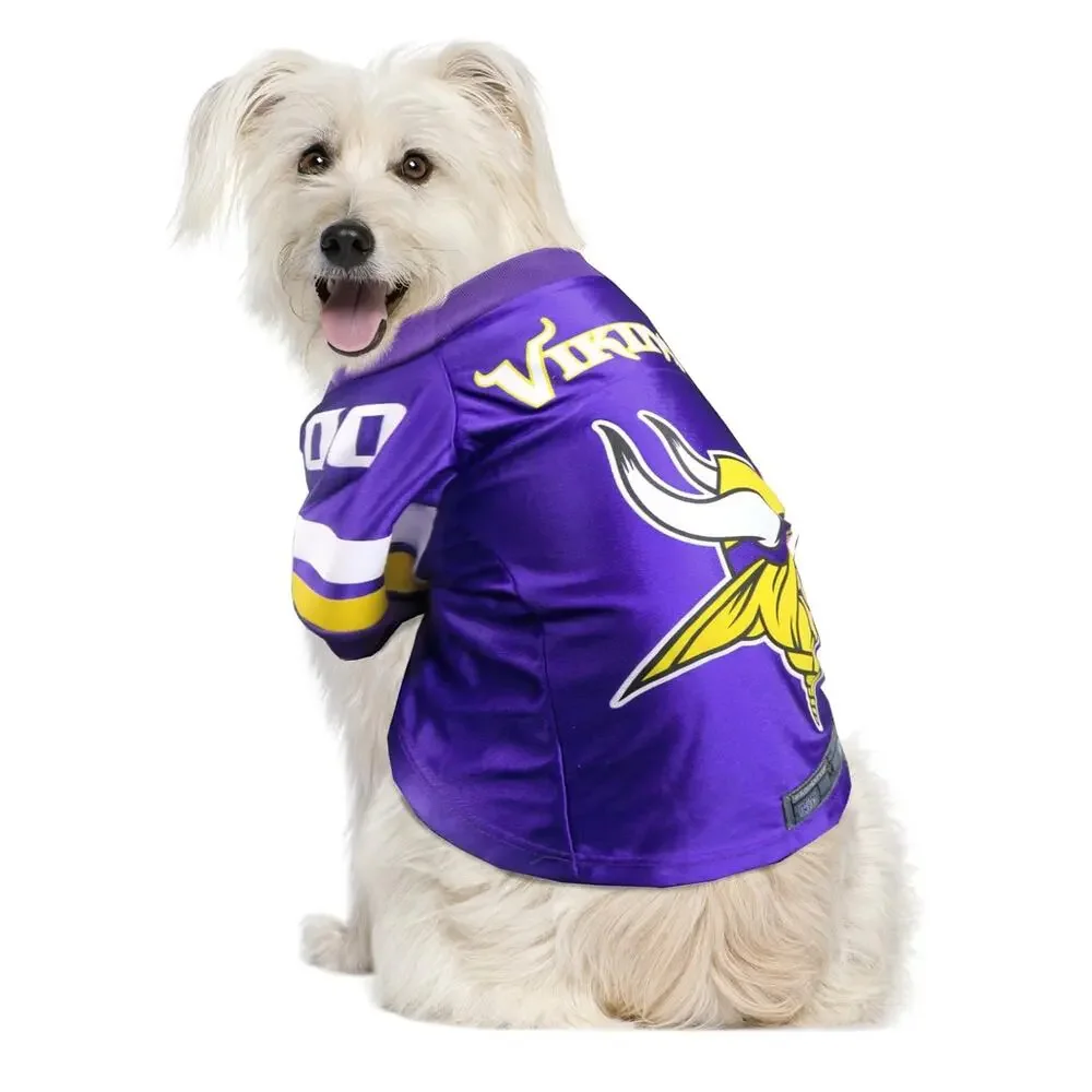 New Minnesota Vikings NFL Premium dog jersey Size Large